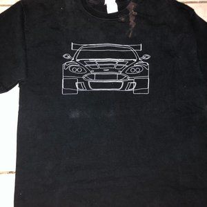 Aston Marting Pokerstars T-Shirt Size XL Black Vintage